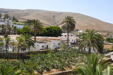 Fototapeta na wymiar Panoramic view of Betancuria in Fuerteventura