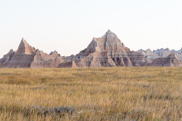 Fototapeta premium By the campgrounds at the Badlands