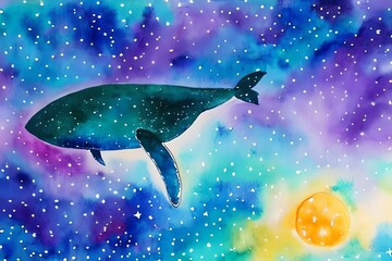 whale among the stars
