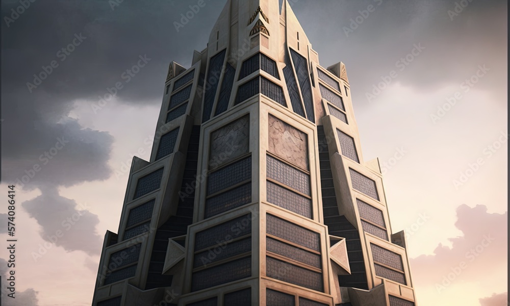 Poster towering toward new beginnings: capturing the magnificence of building an abode generative ai