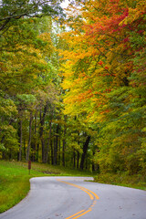 Obraz premium Country Roads in Virginia