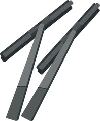 Car part icon cartoon vector. Auto tuning. Replacement service