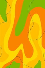 abstract liquid background. Creative illustration for backgrounds, posters, pamphlets, cards and design materials