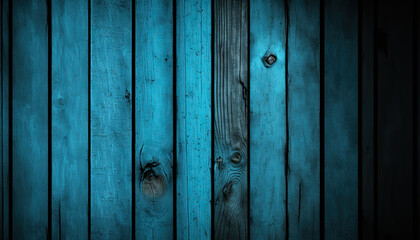 Background blue wood created with generative AI