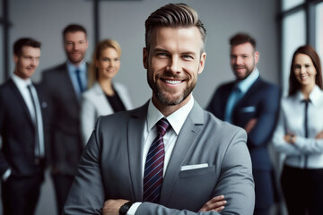 Female business lady manager (AI Generated)