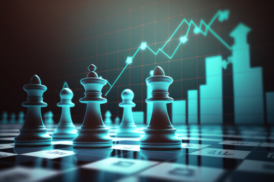 The world of chess and business (AI Generated)