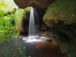 Waterfall & Cave