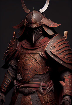 Asian gothic samurai armor 