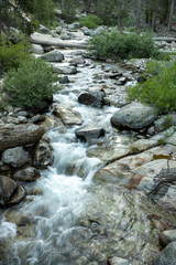 Keawah River Tumbles Over Rocks and Granite Slabs