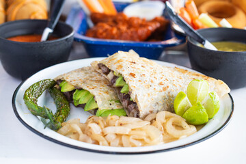 taco pirata arrachera