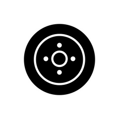 vector tire illustration on white backgroud..eps