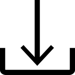 A pattern icon representing download or archive