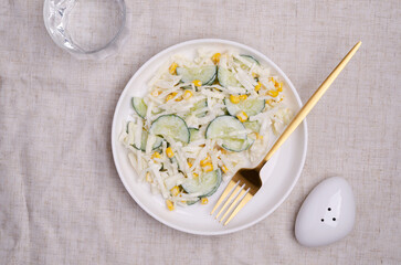 Salad fresh vegetables