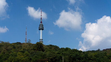 Fototapeta na wymiar Namsan Tower