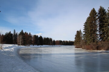 Fototapeta premium Winter Lake