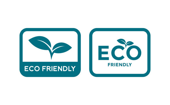 Eco friendly logo vector template. Suitable for business, food and nature