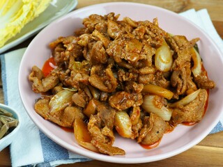 한국음식 제육볶음, 요리, 반찬