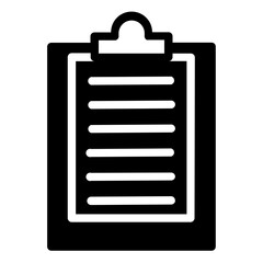 Check list solid icon