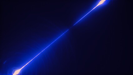 Blue Flare Light Background