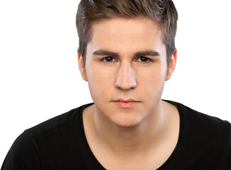 Obraz premium Portrait of a happy young man