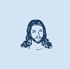 THESE HIGH QUALITY JESUS VECTOR FOR USING VARIOUS TYPES OF DESIGN WORKS LIKE T-SHIRT, LOGO, TATTOO AND HOME WALL DESIGN