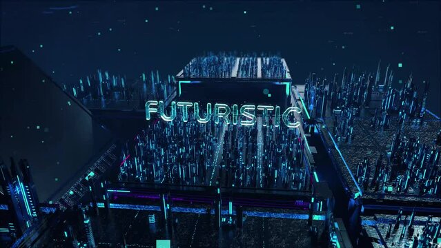 Metaverse ETP with digital technology hitech concept
