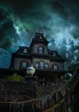 The house in the psycho horror movie