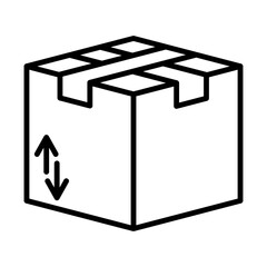 Package Icon Logo Design Vector Template Illustration Sign And Symbol Pixels Perfect