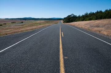 Straight road to nowhere