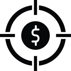 Focus Vector Icon Design Illustration