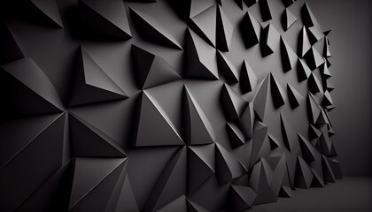 abstract geometric background, created with AI technology
