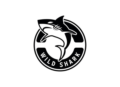 sharks logo for a club or sport team