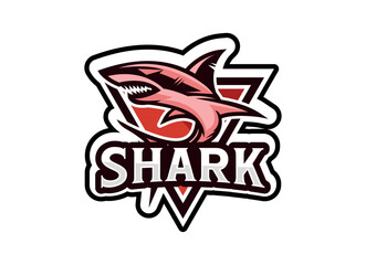 sharks logo for a club or sport team