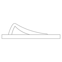 flip-flops logo vector
