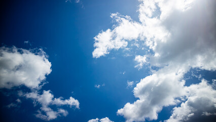 beautiful and amazing cloudy blue sky