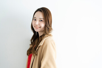 Obraz premium 爽やかな若い女性