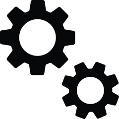 Settings Vector Icon Design Illustration