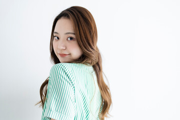 爽やかな女性