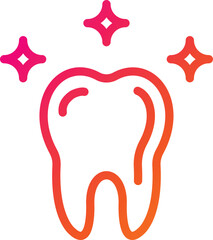 Teeth Vector Icon Design Illustration