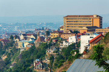 Antananarivo (AN-tan-AN-ah-REEV-oo) - City of a Thousand, also known as Tana, capital and largest city of Madagascar. French name Tananarive. Poor capital and largest city in Madagascar.