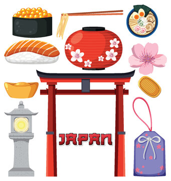 Japanese element nation tradition symbol