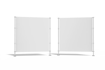 Double of Wide Banner Stand