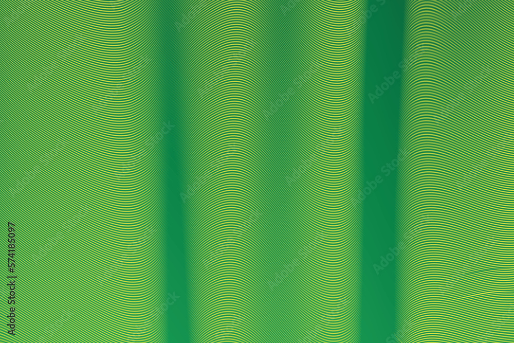 Poster green gradient wave abstract background. modern poster with gradient 3d flow shape. innovation backg