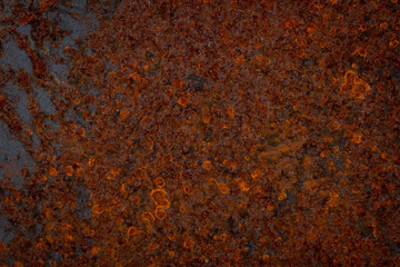 old rusty metal plate texture