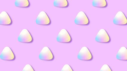 Gradation triangle wallpaper♪