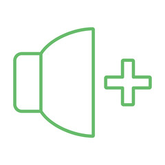 Obraz premium Volume Up Icon