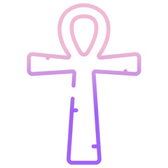 Ankh cross icon