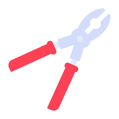 Cutter Flat Multicolor Icon