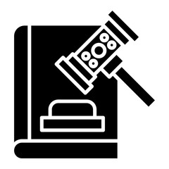 Lawmaking Glyph Icon