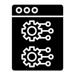 Functionality Glyph Icon
